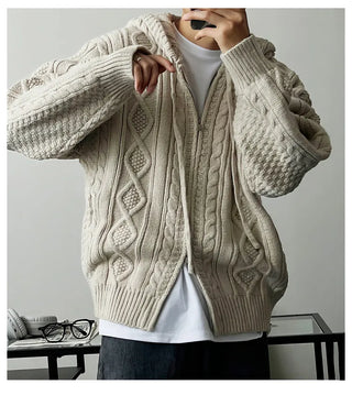 diamond plaid cardigan