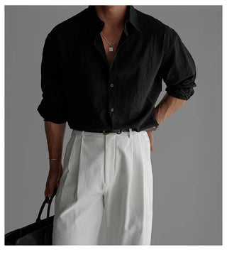 black texture shirt