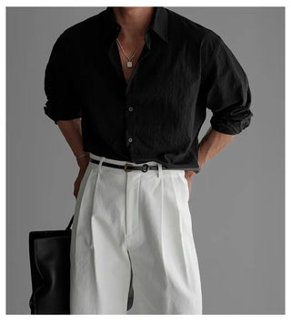 black texture shirt