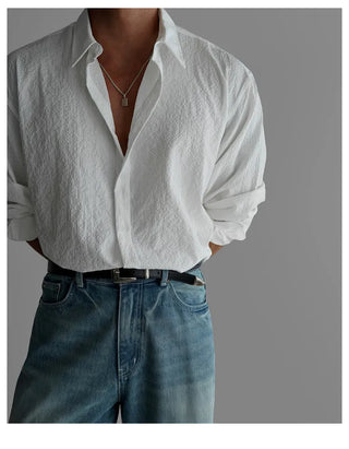 black texture shirt