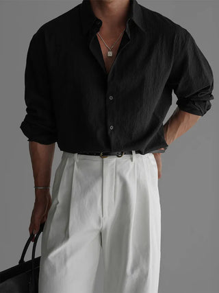 black texture shirt