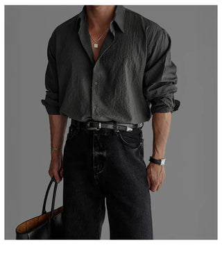 black texture shirt