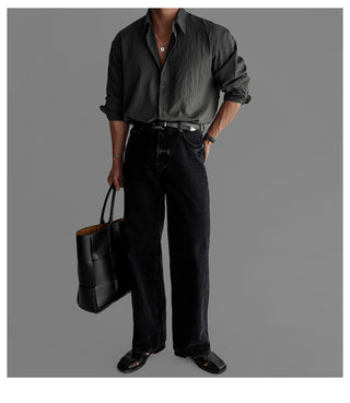 black texture shirt