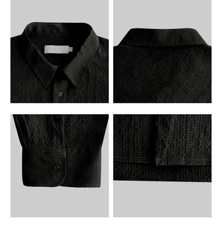 black texture shirt
