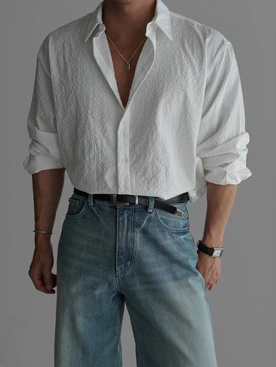 black texture shirt