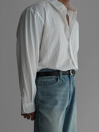 black texture shirt