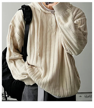 apricot hooded sweater