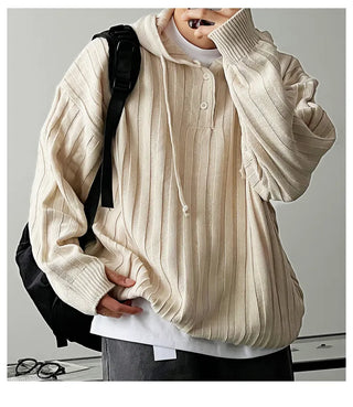 apricot hooded sweater
