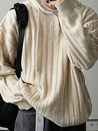 apricot hooded sweater