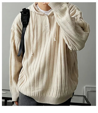 apricot hooded sweater