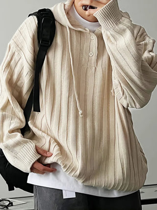 apricot hooded sweater