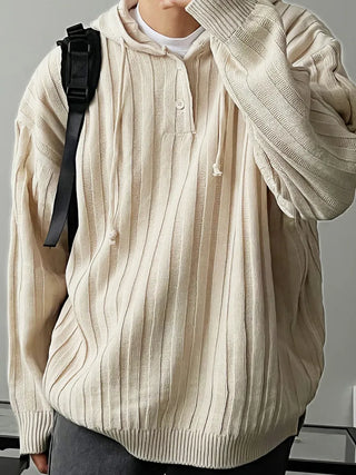 apricot hooded sweater