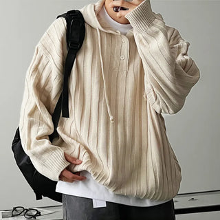 apricot hooded sweater