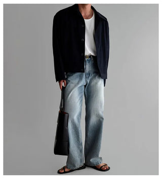 white pleated jacket