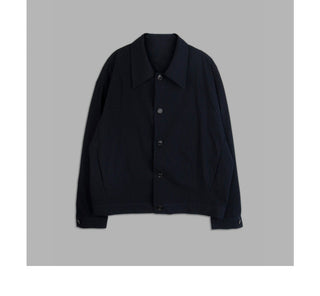 white pleated jacket