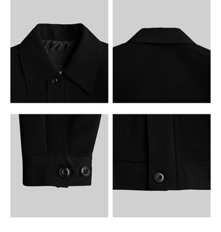 black short jacket