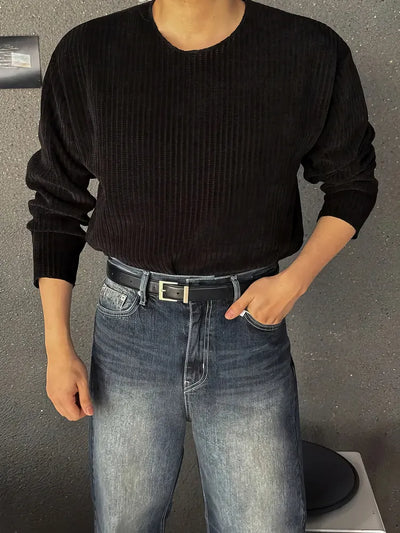 texture stripe tee