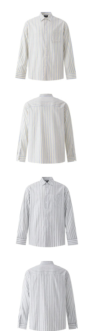 stripe long shirt
