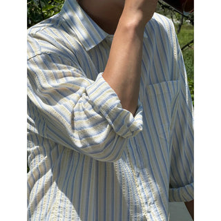 stripe long shirt