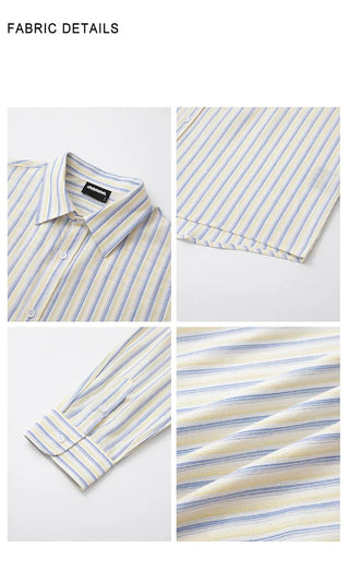 stripe long shirt