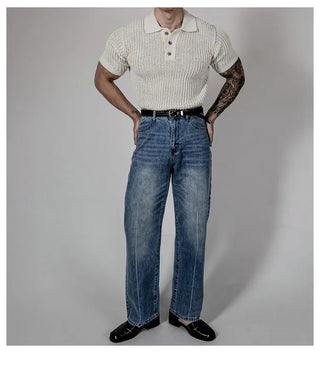 mesh polo shirt