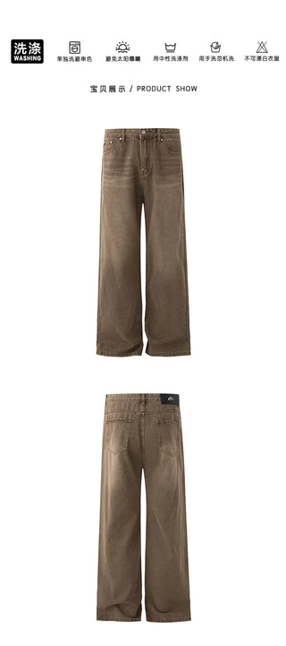 retro washed jeans