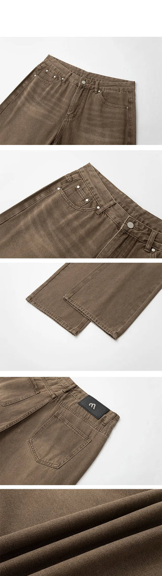 retro washed jeans
