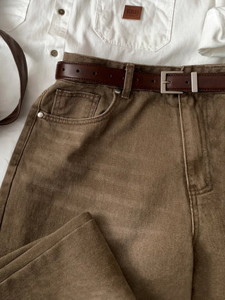 retro washed jeans