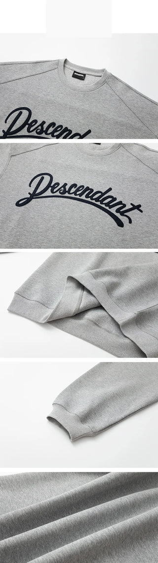 letter patch sweater