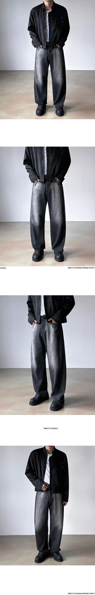 washed jeans