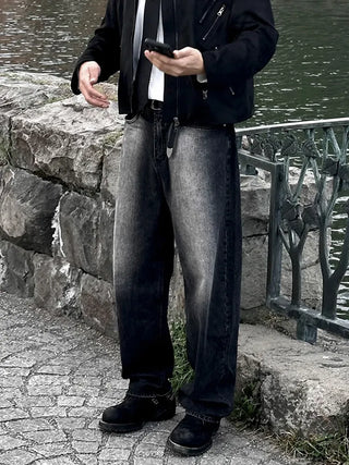 washed jeans