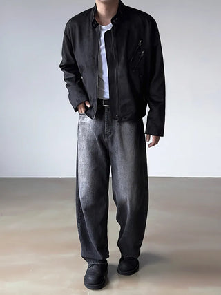 washed jeans