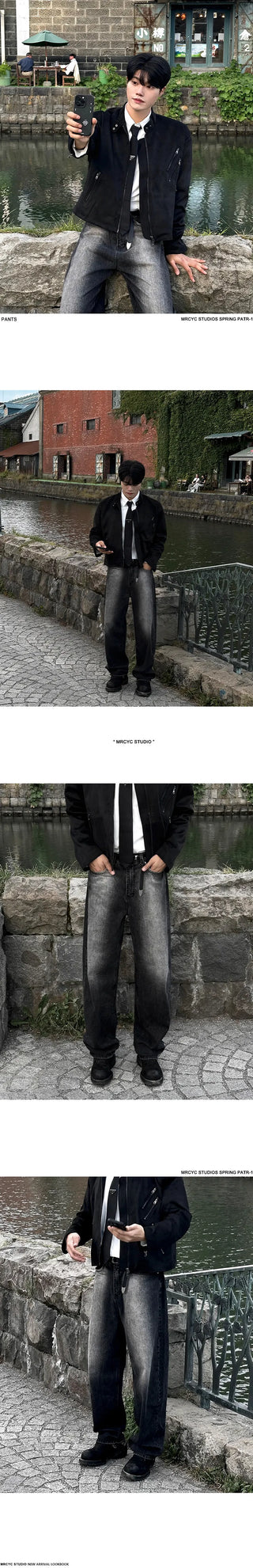 washed jeans
