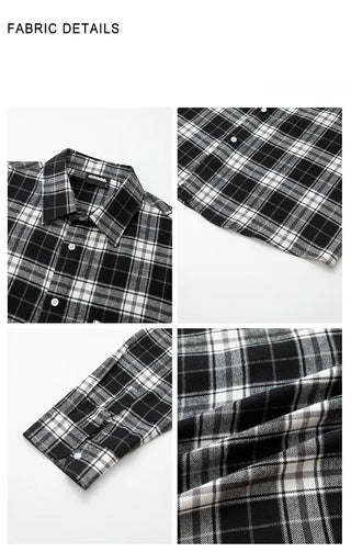 plaid long shirt