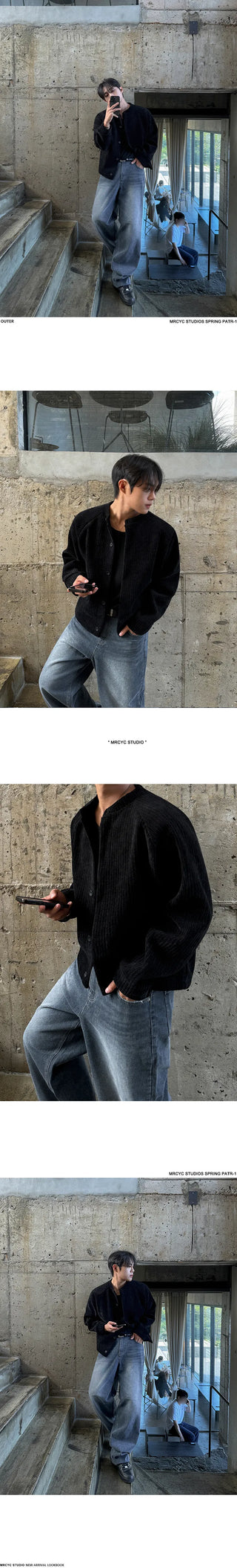 corduroy short jacket