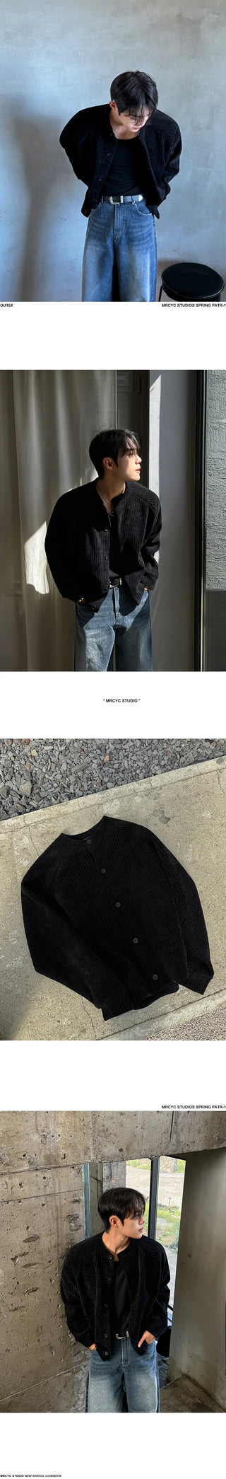 corduroy short jacket
