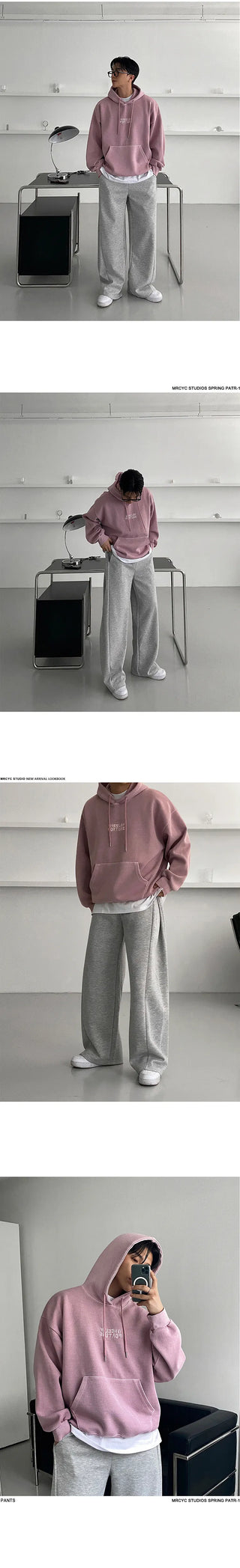 gray sweatpants