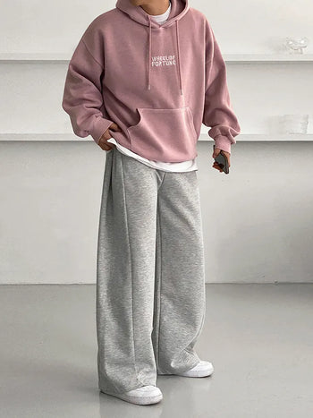 gray sweatpants