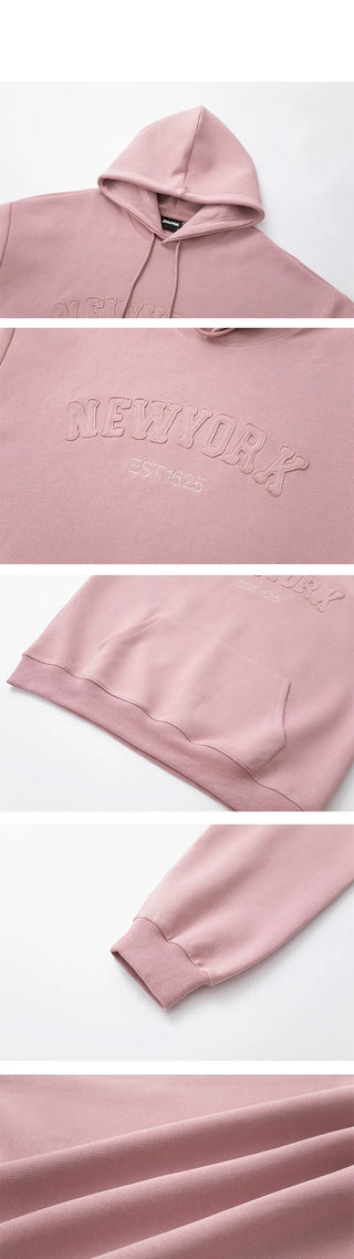 letter hooded sweater