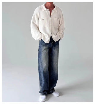 blue washed jeans