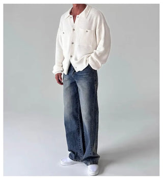blue washed jeans