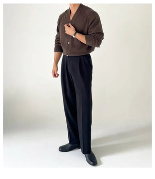 V-neck cardigan