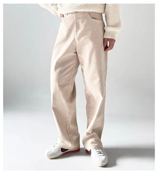 khaki corduroy pants