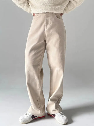 khaki corduroy pants
