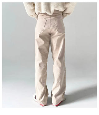 khaki corduroy pants