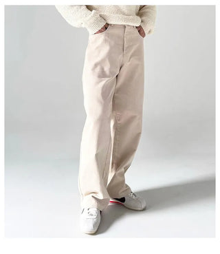 khaki corduroy pants