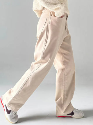 khaki corduroy pants