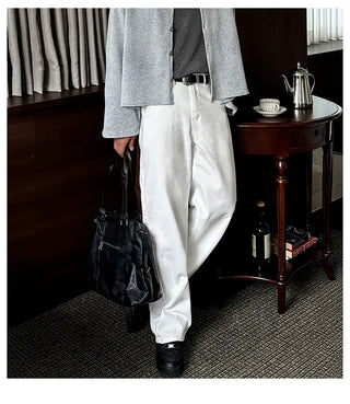 white machete jeans