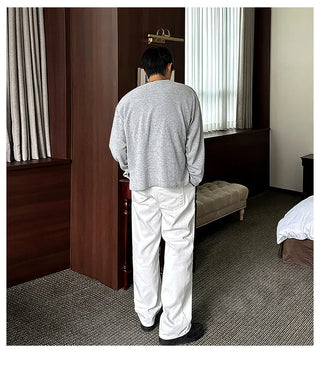 white machete jeans