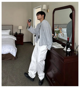 white machete jeans